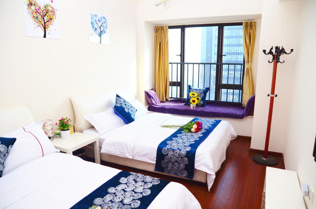 Guangzhou Hua Ji Apartment Pazhou Expo Branch Exteriör bild