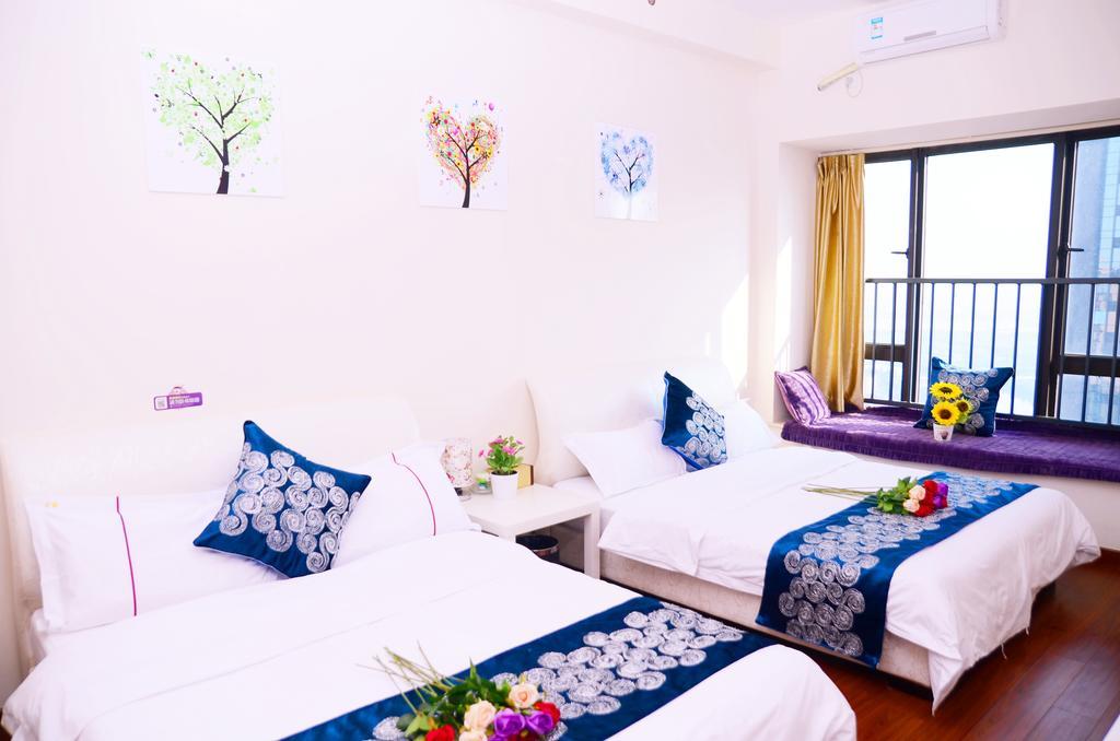 Guangzhou Hua Ji Apartment Pazhou Expo Branch Exteriör bild