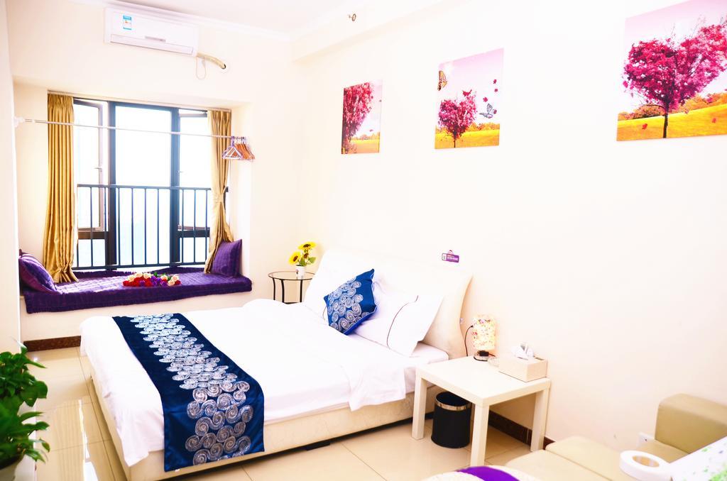 Guangzhou Hua Ji Apartment Pazhou Expo Branch Exteriör bild