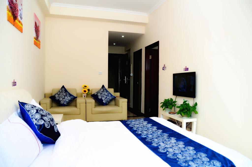Guangzhou Hua Ji Apartment Pazhou Expo Branch Exteriör bild