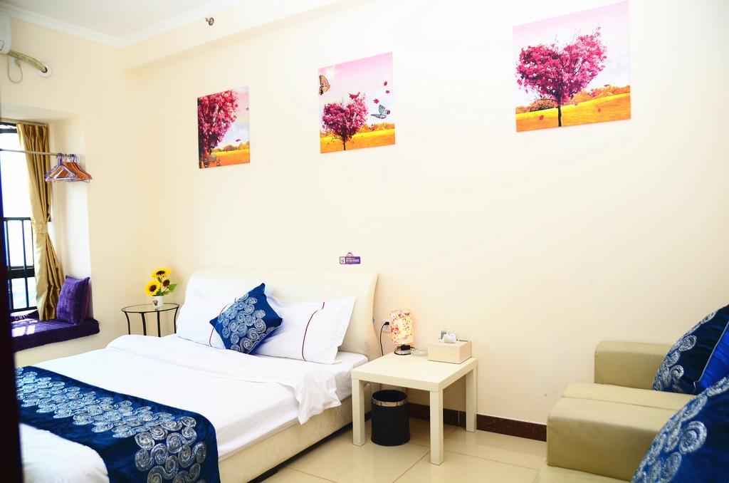 Guangzhou Hua Ji Apartment Pazhou Expo Branch Exteriör bild