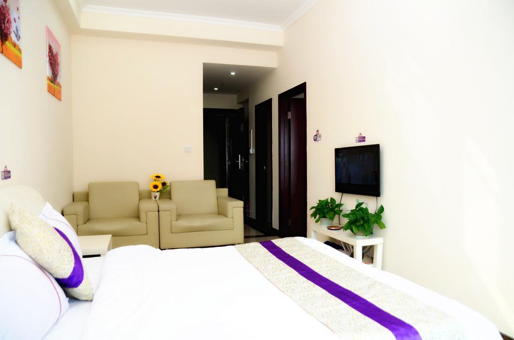 Guangzhou Hua Ji Apartment Pazhou Expo Branch Exteriör bild