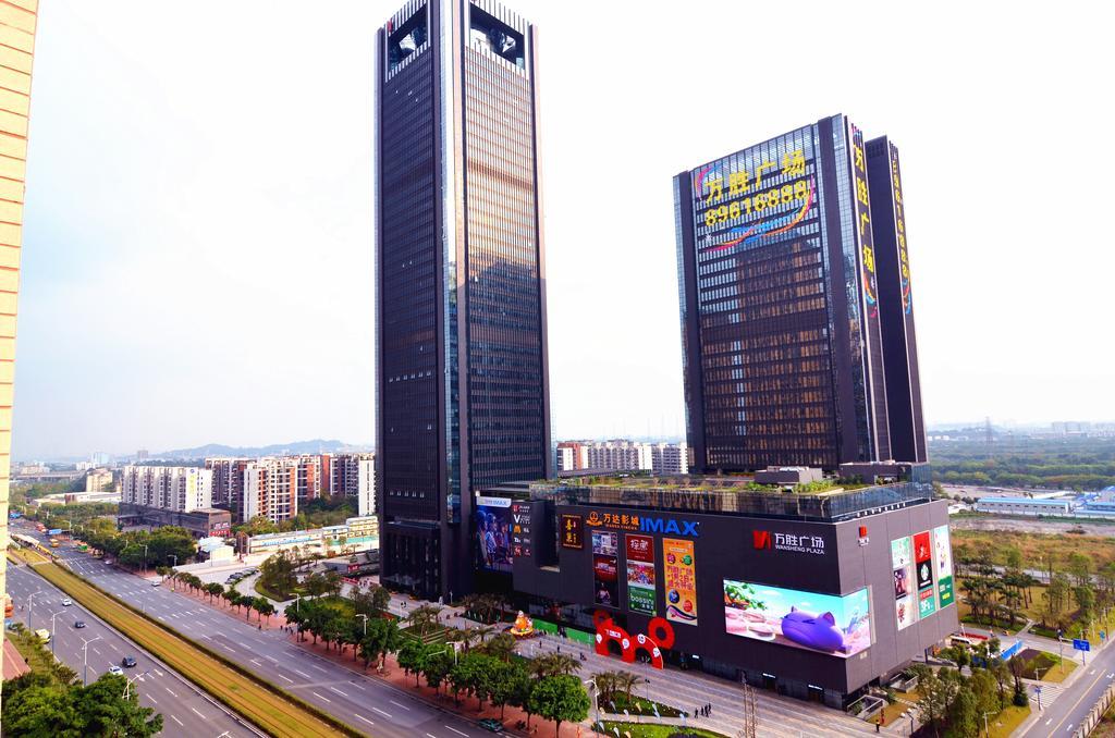 Guangzhou Hua Ji Apartment Pazhou Expo Branch Exteriör bild