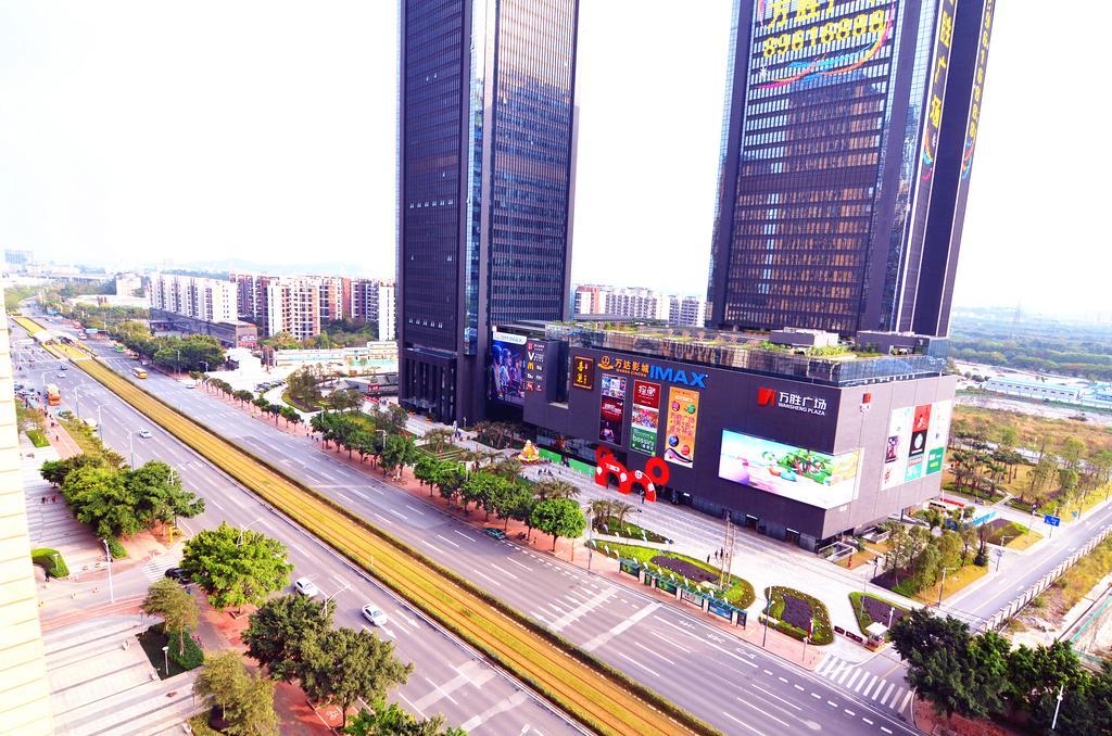 Guangzhou Hua Ji Apartment Pazhou Expo Branch Exteriör bild