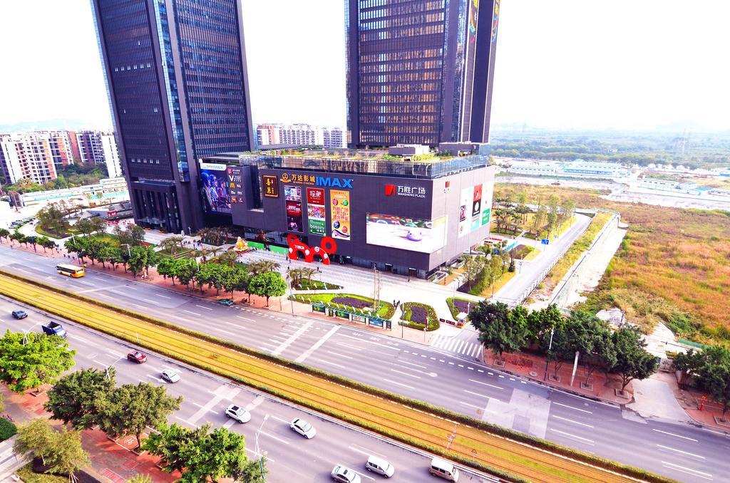Guangzhou Hua Ji Apartment Pazhou Expo Branch Exteriör bild