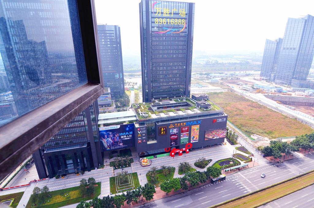 Guangzhou Hua Ji Apartment Pazhou Expo Branch Exteriör bild