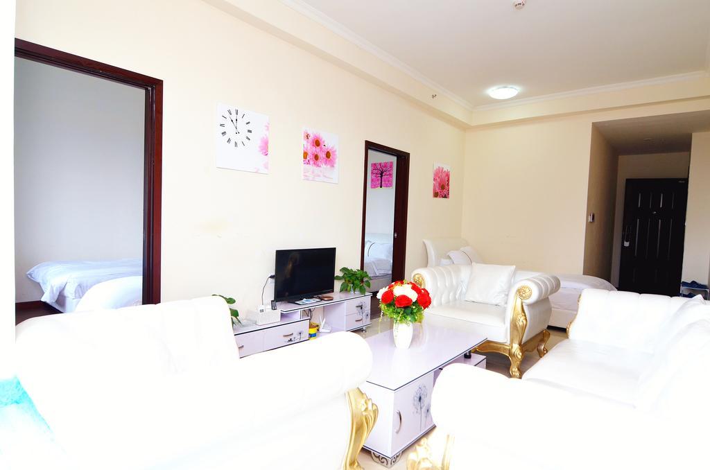Guangzhou Hua Ji Apartment Pazhou Expo Branch Exteriör bild