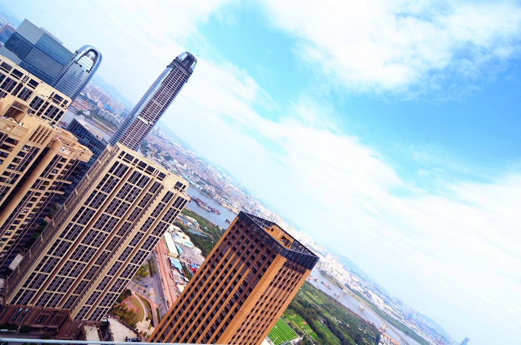 Guangzhou Hua Ji Apartment Pazhou Expo Branch Exteriör bild