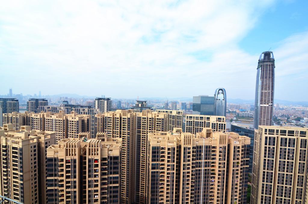Guangzhou Hua Ji Apartment Pazhou Expo Branch Exteriör bild