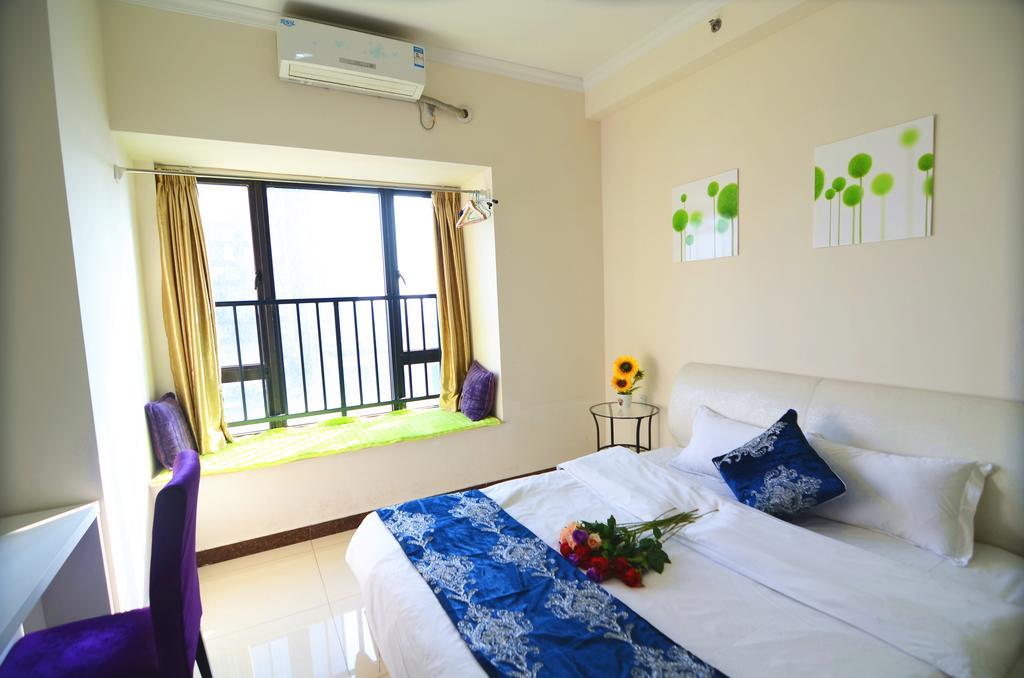 Guangzhou Hua Ji Apartment Pazhou Expo Branch Exteriör bild