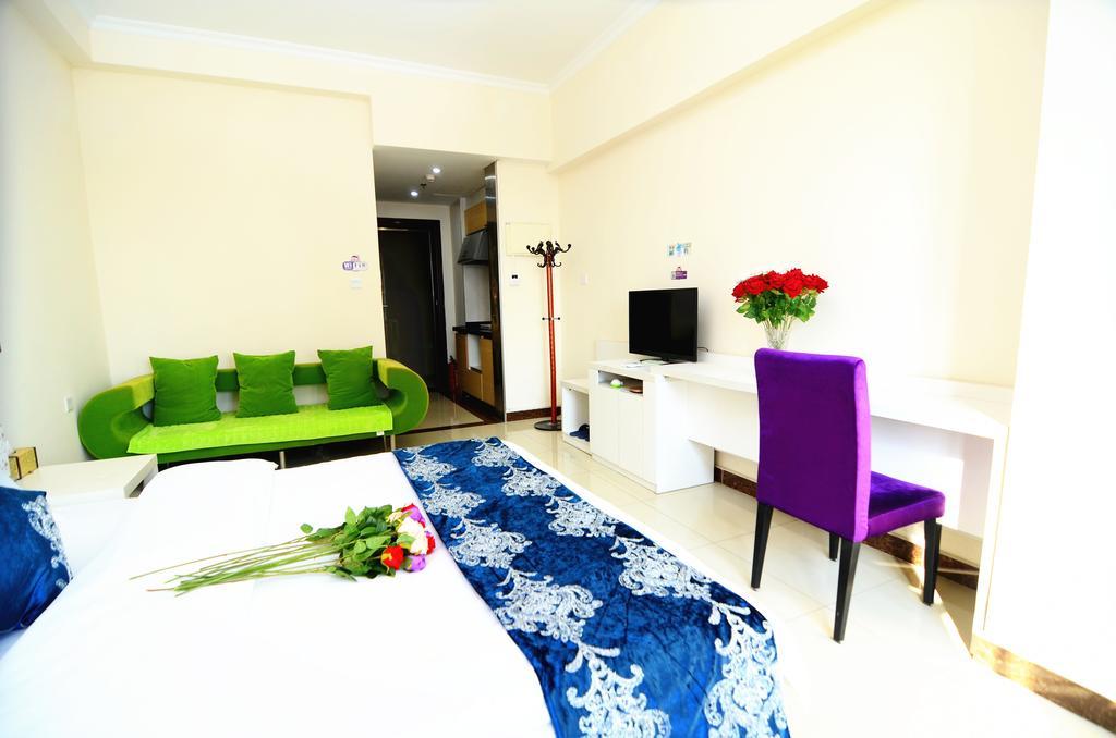 Guangzhou Hua Ji Apartment Pazhou Expo Branch Exteriör bild