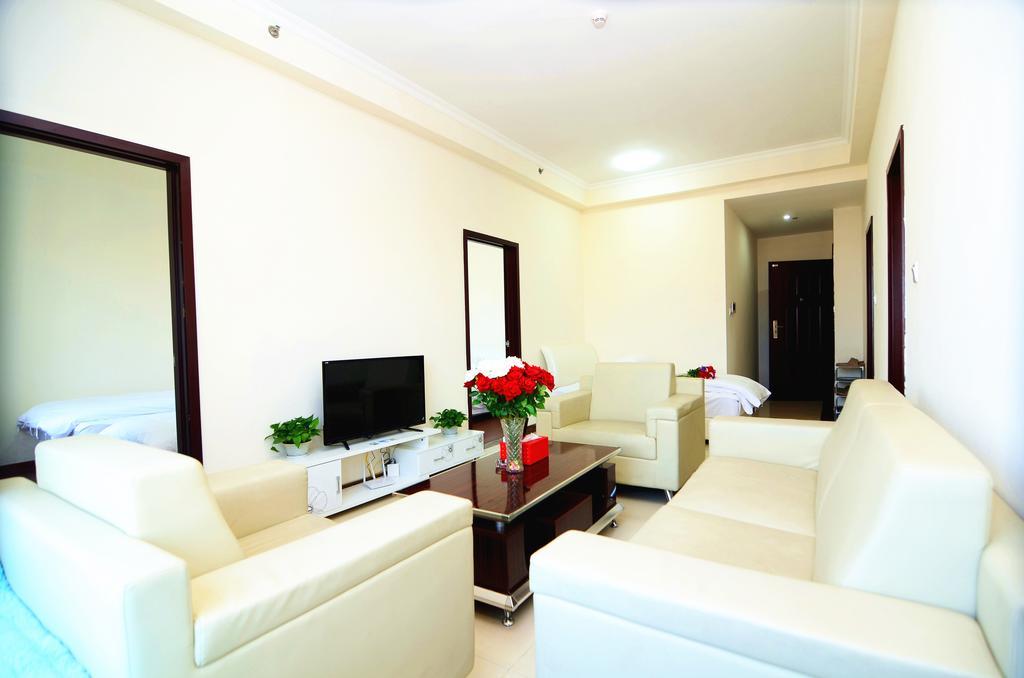 Guangzhou Hua Ji Apartment Pazhou Expo Branch Exteriör bild