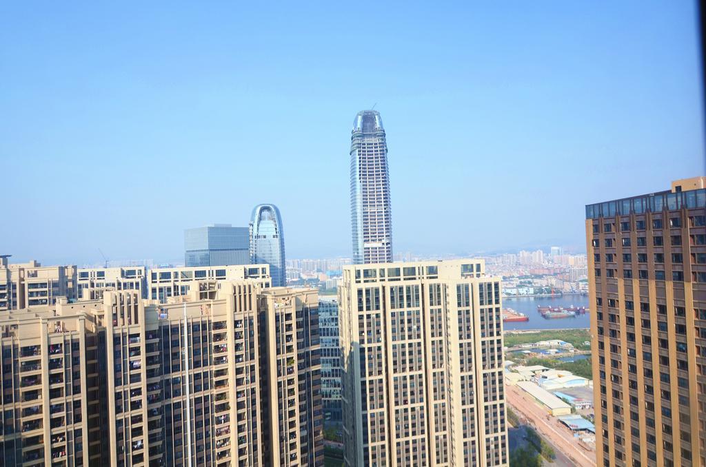 Guangzhou Hua Ji Apartment Pazhou Expo Branch Exteriör bild