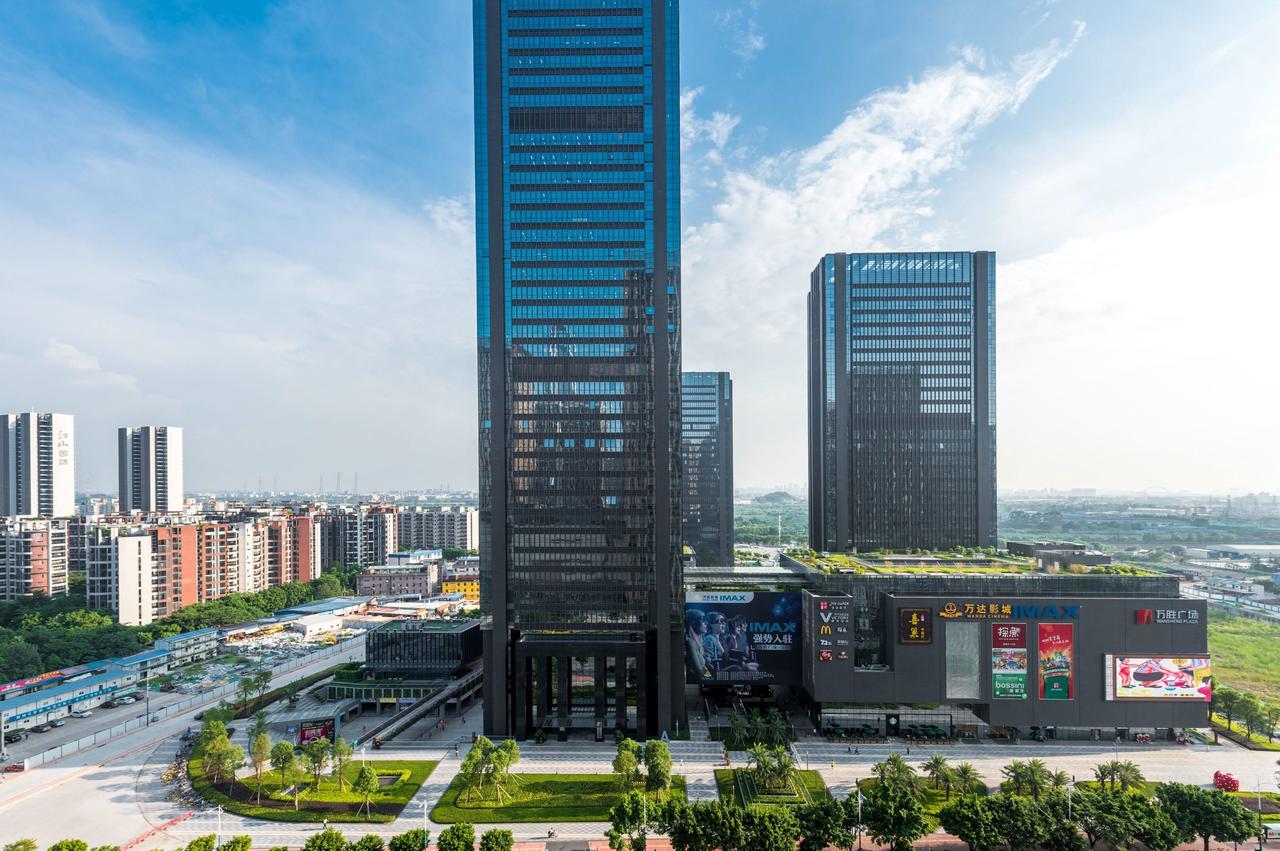 Guangzhou Hua Ji Apartment Pazhou Expo Branch Exteriör bild