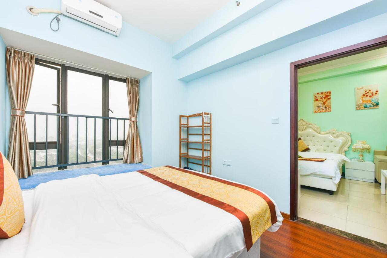 Guangzhou Hua Ji Apartment Pazhou Expo Branch Exteriör bild