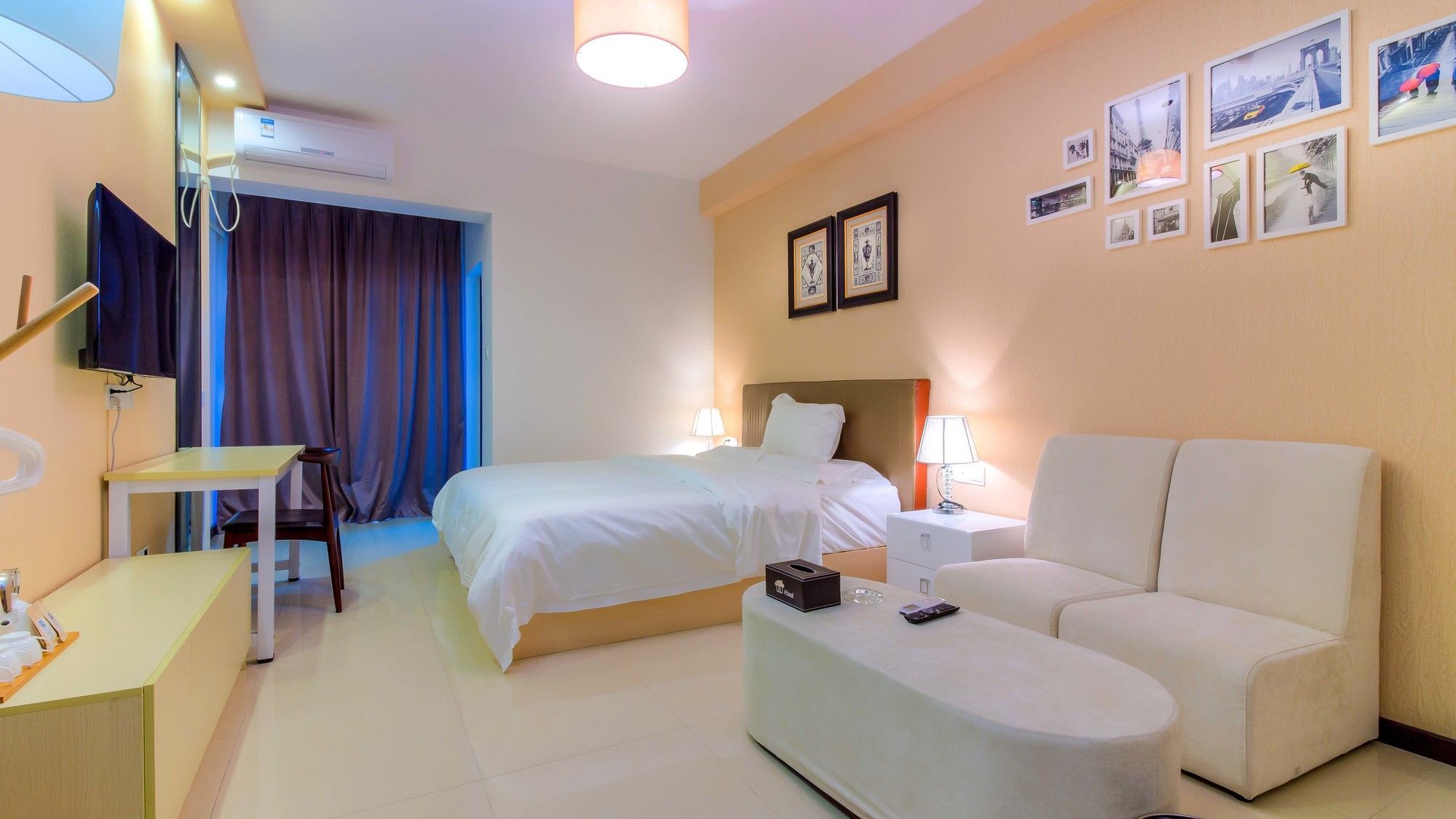 Guangzhou Hua Ji Apartment Pazhou Expo Branch Exteriör bild