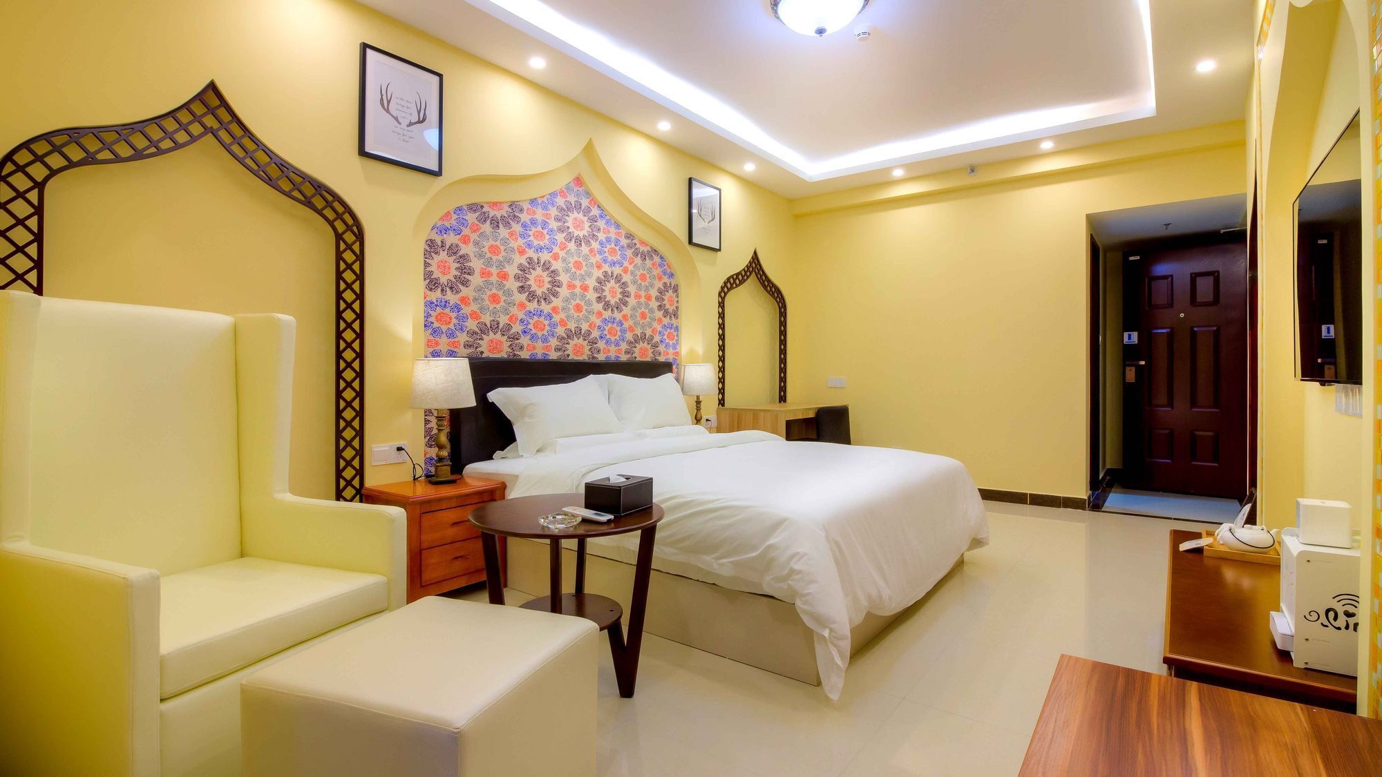 Guangzhou Hua Ji Apartment Pazhou Expo Branch Exteriör bild