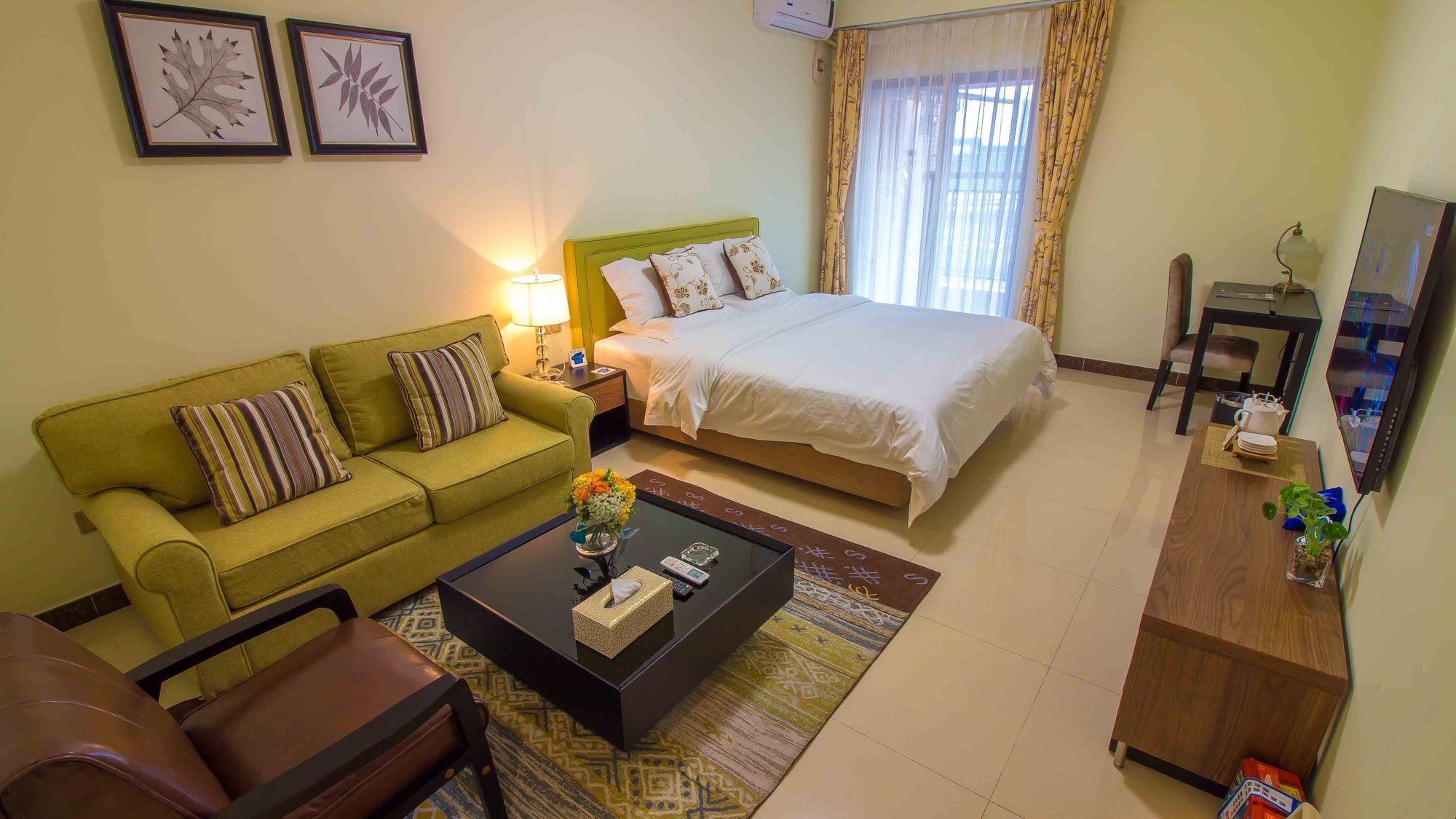 Guangzhou Hua Ji Apartment Pazhou Expo Branch Exteriör bild